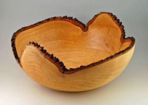 Wavy Ash Bowl