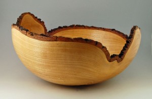 Wavy Ash Bowl