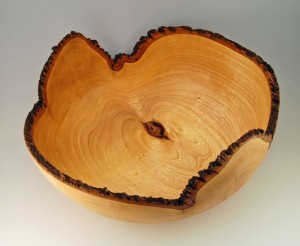 Wavy Ash Bowl